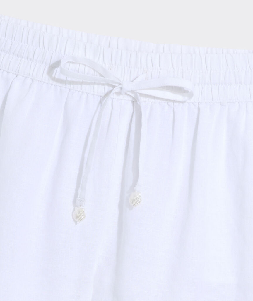 Vineyard Vines W Frankie Pull On Short WHITE CAP