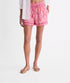Vineyard Vines W Nori Pull On Short BLOCK PRINT TOUCAN