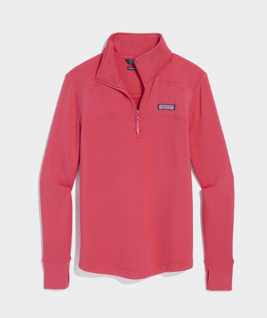 Vineyard Vines W Dreamcloth Shep Shirt CORAL PUNCH