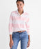 Vineyard Vines W LS Rugby Top PINK RUGBY STRIPE