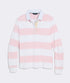 Vineyard Vines W LS Rugby Top PINK RUGBY STRIPE