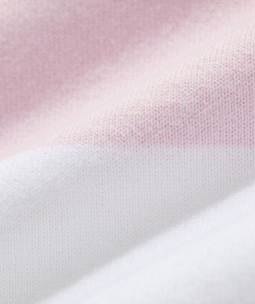Vineyard Vines W LS Rugby Top PINK RUGBY STRIPE