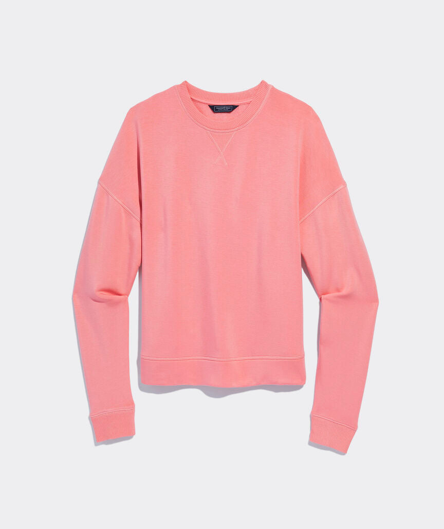 Vineyard Vines W Dreamcloth Crewneck CAYMAN