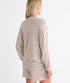 Vineyard Vines W LS Knit Jersey Crew WHITE CAP / COCONUT
