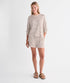 Vineyard Vines W Knit Jersey Short WHITE CAP / COCONUT
