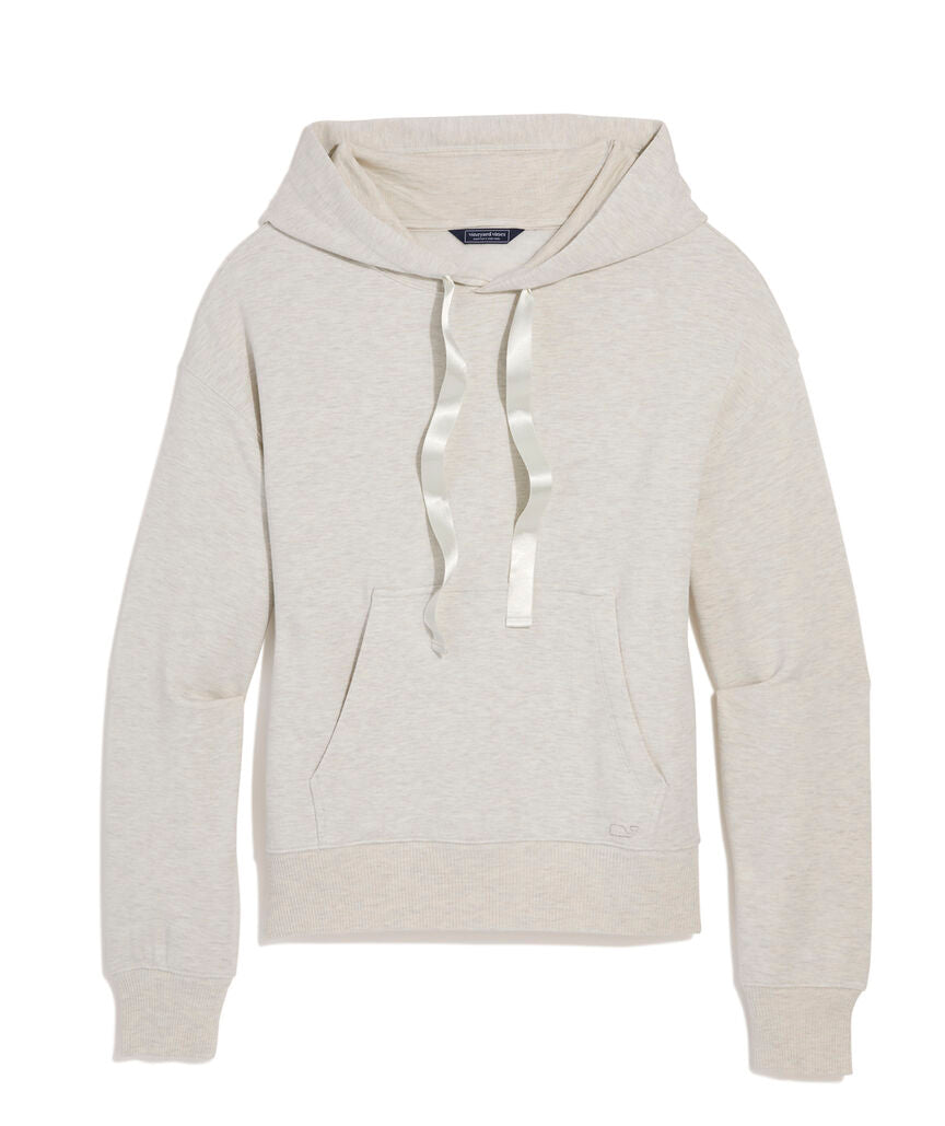 Vineyard Vines W Dreamcloth Hoodie MARSHMALLOW HEATHER