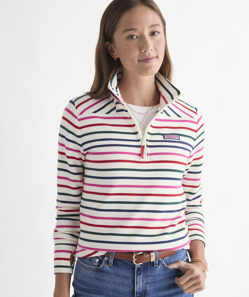 Vineyard Vines W Dreamcloth Shep Shirt MARSH MULTI STRIPE