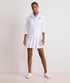 Vineyard Vines W Sankaty Full Zip Shep Shirt WHITE CAP