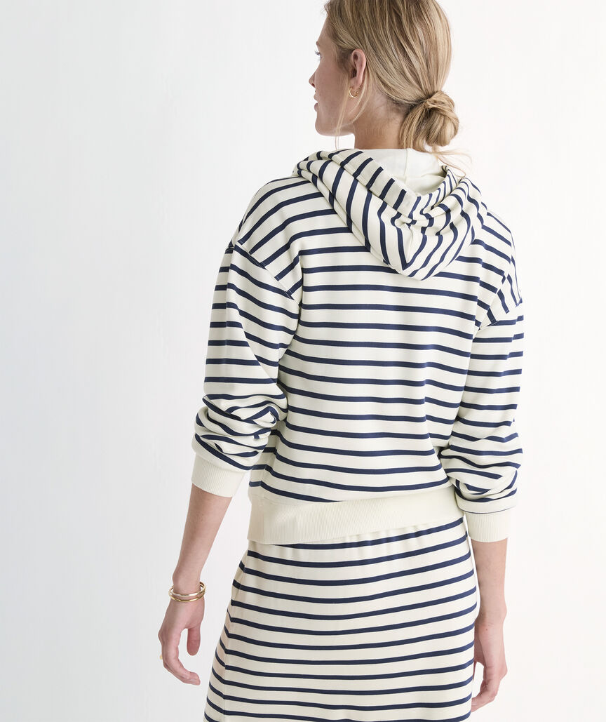 Vineyard Vines W Dreamcloth Hoodie STRIPE NAUTICAL