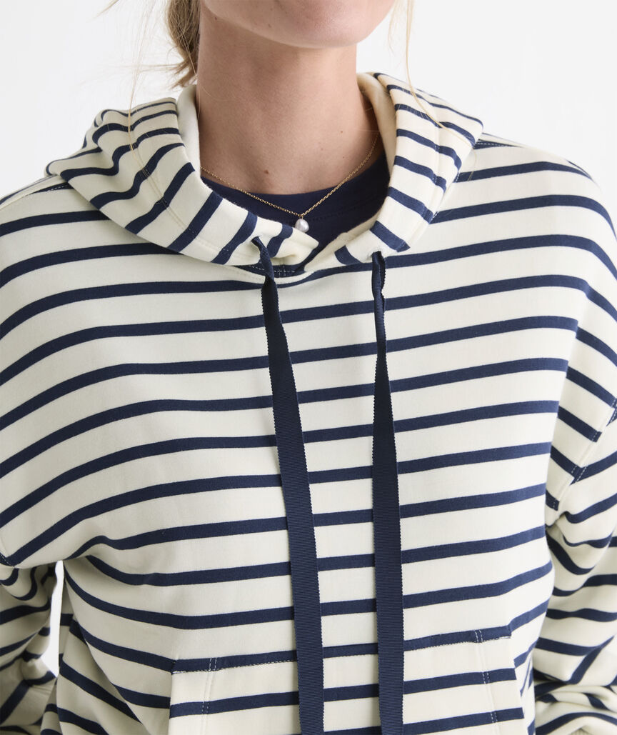 Vineyard Vines W Dreamcloth Hoodie STRIPE NAUTICAL