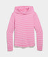 Vineyard Vines W Pullover Sankaty Hoodie STRIPE BAHAMA BREEZE