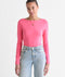 Vineyard Vines W LS Simple Boatneck Tee BAHAMA BREEZE