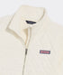 Vineyard Vines W Quilted 1/2 Zip Shirt MARSHMALLOW
