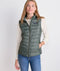 Vineyard Vines W Shoreline Puffer Vest BALSAM