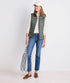 Vineyard Vines W Shoreline Puffer Vest BALSAM