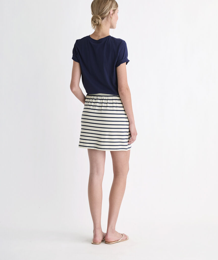 Vineyard Vines W Dream Cloth Skirt STRIPE NAUTICAL