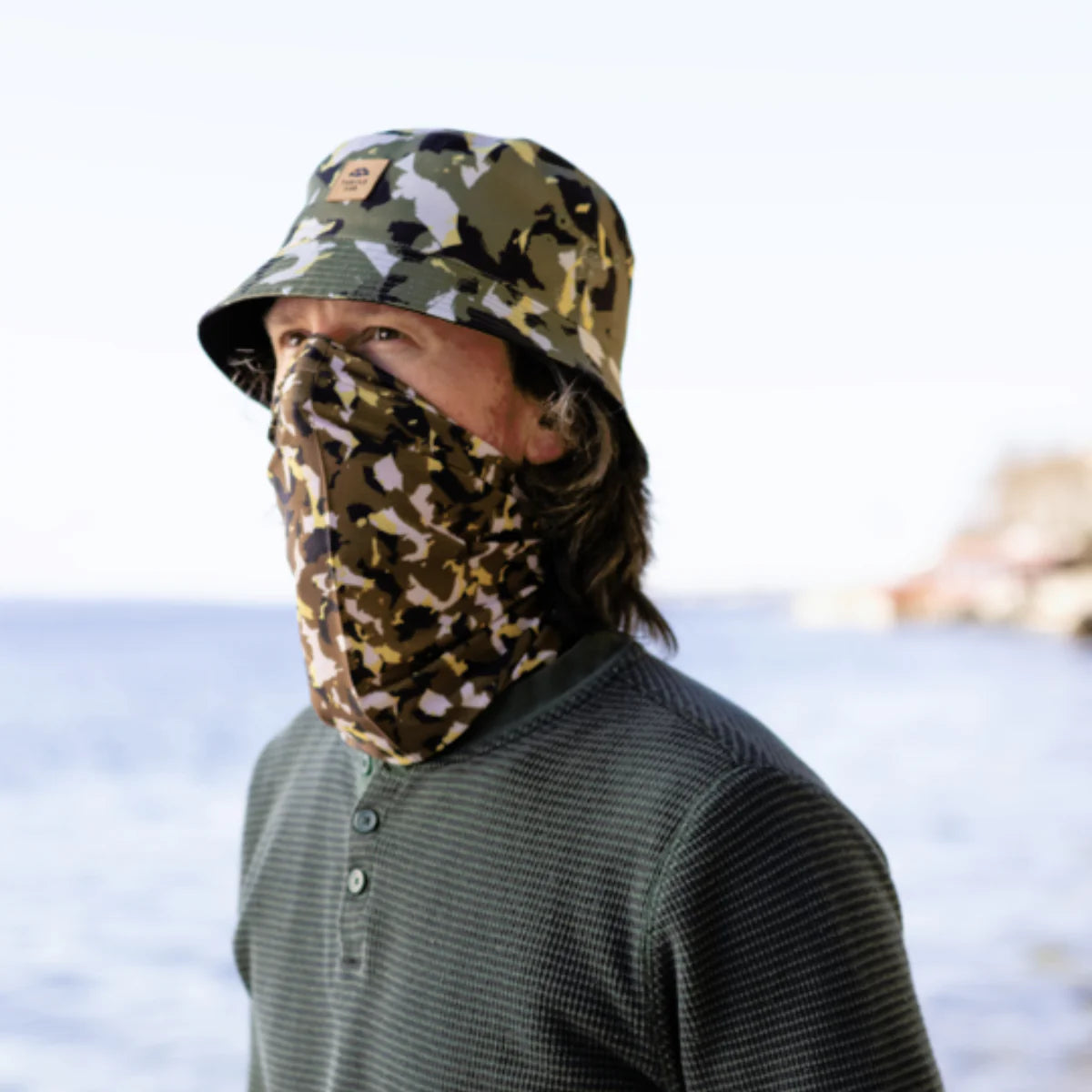 Turtle Fur Drifter Reversible Bucket Hat BAYOU