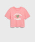 Vineyard Vines W SS Palm Tree Crop Tee CAYMAN