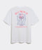 Vineyard Vines M SS Seas The Rose Boyfriend Crew Tee WHITE CAP