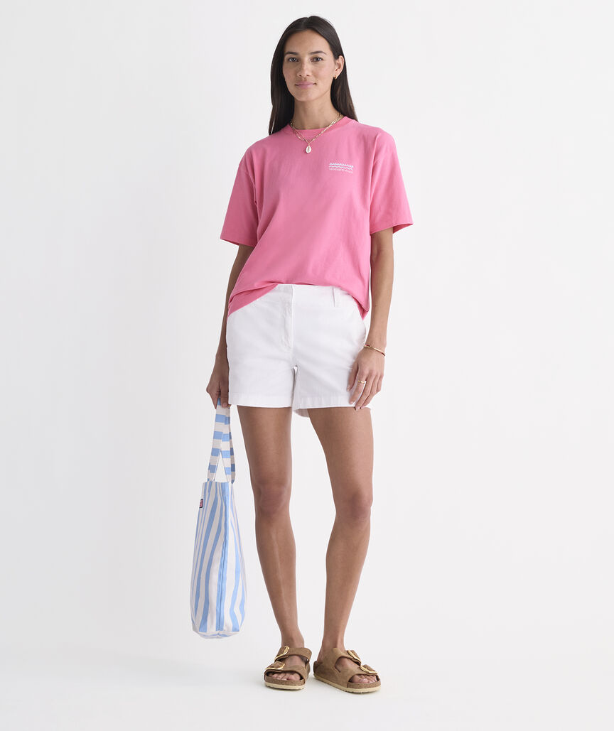 Vineyard Vines W SS Vitamin Sea Boyfriend Crew Tee BAHAMA BREEZE