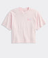 Vineyard Vines W SS USA Freedom Crop Tee PINK DRINK