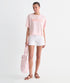 Vineyard Vines W SS Spritz Tee PINK DRINK