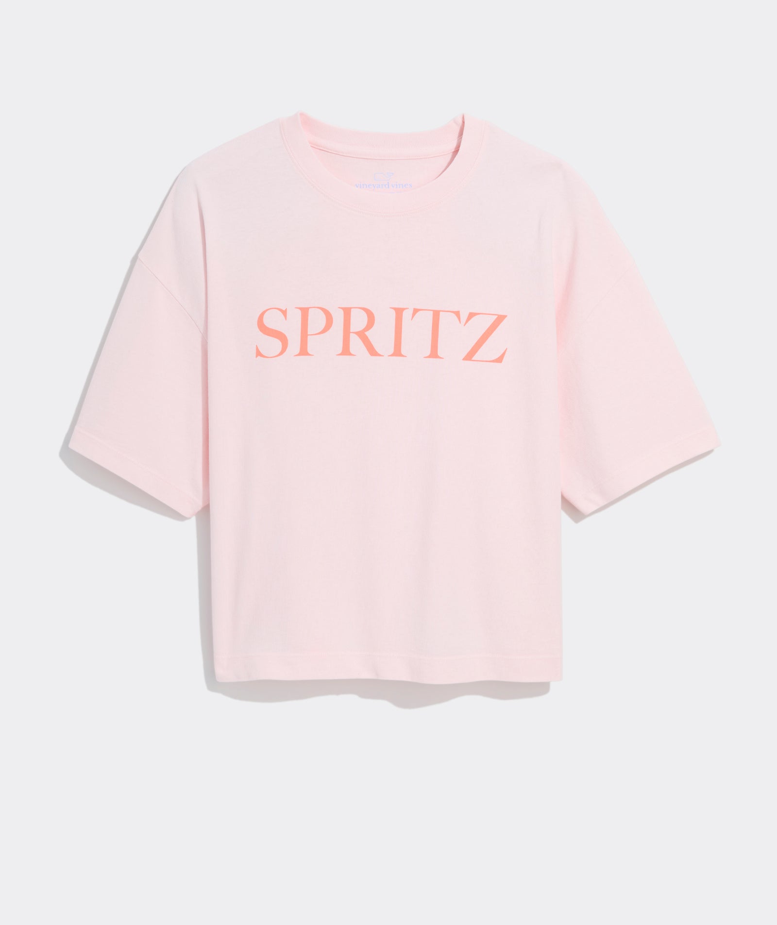 Vineyard Vines W SS Spritz Tee PINK DRINK