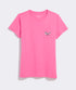 Vineyard Vines W SS Magnolia Block Print Whale Tee