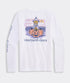 Vineyard Vines W LS Pumpkin Tee WHITE CAP