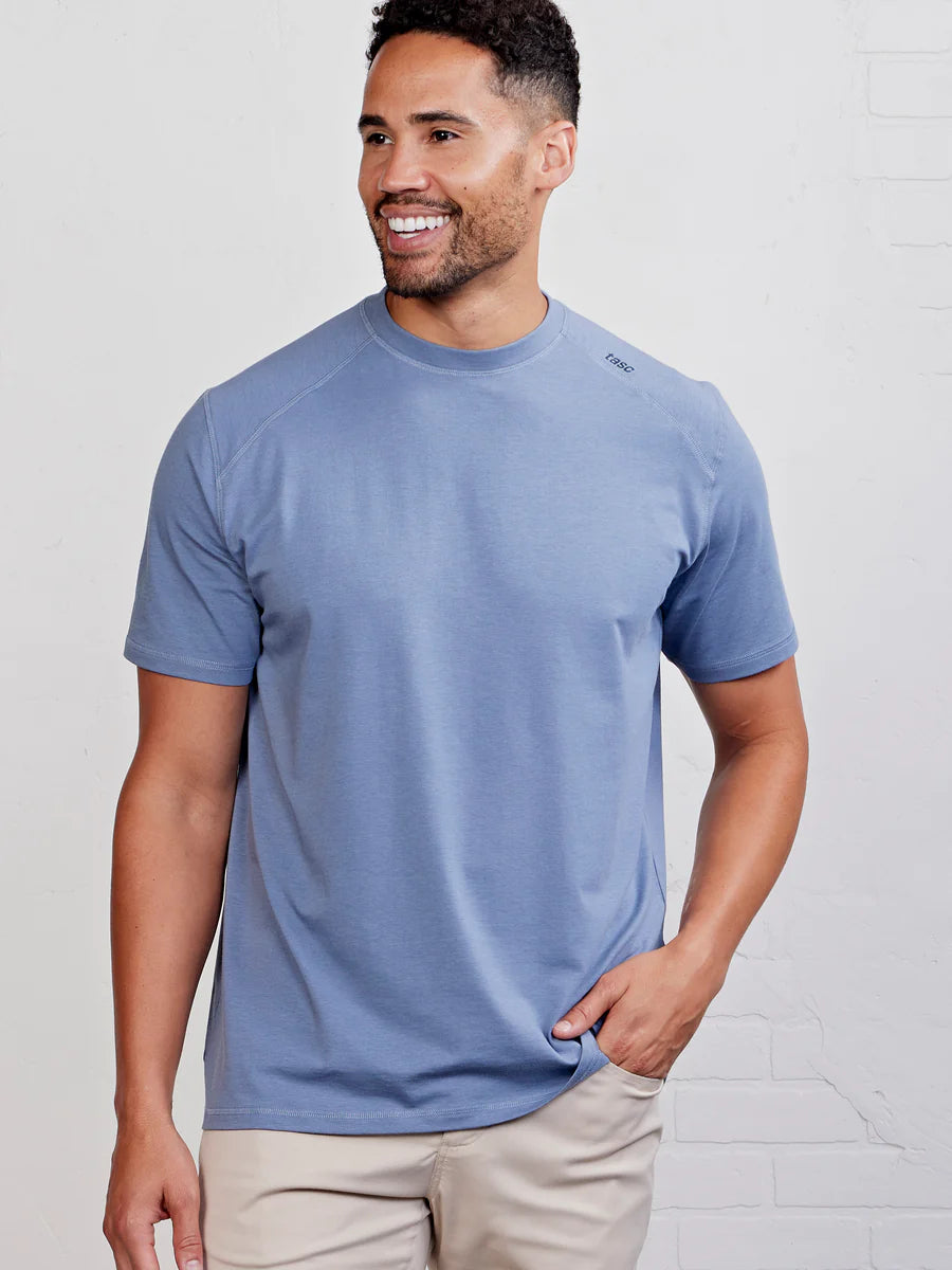 Tasc M SS Carrollton Fitness Tee ANCHOR
