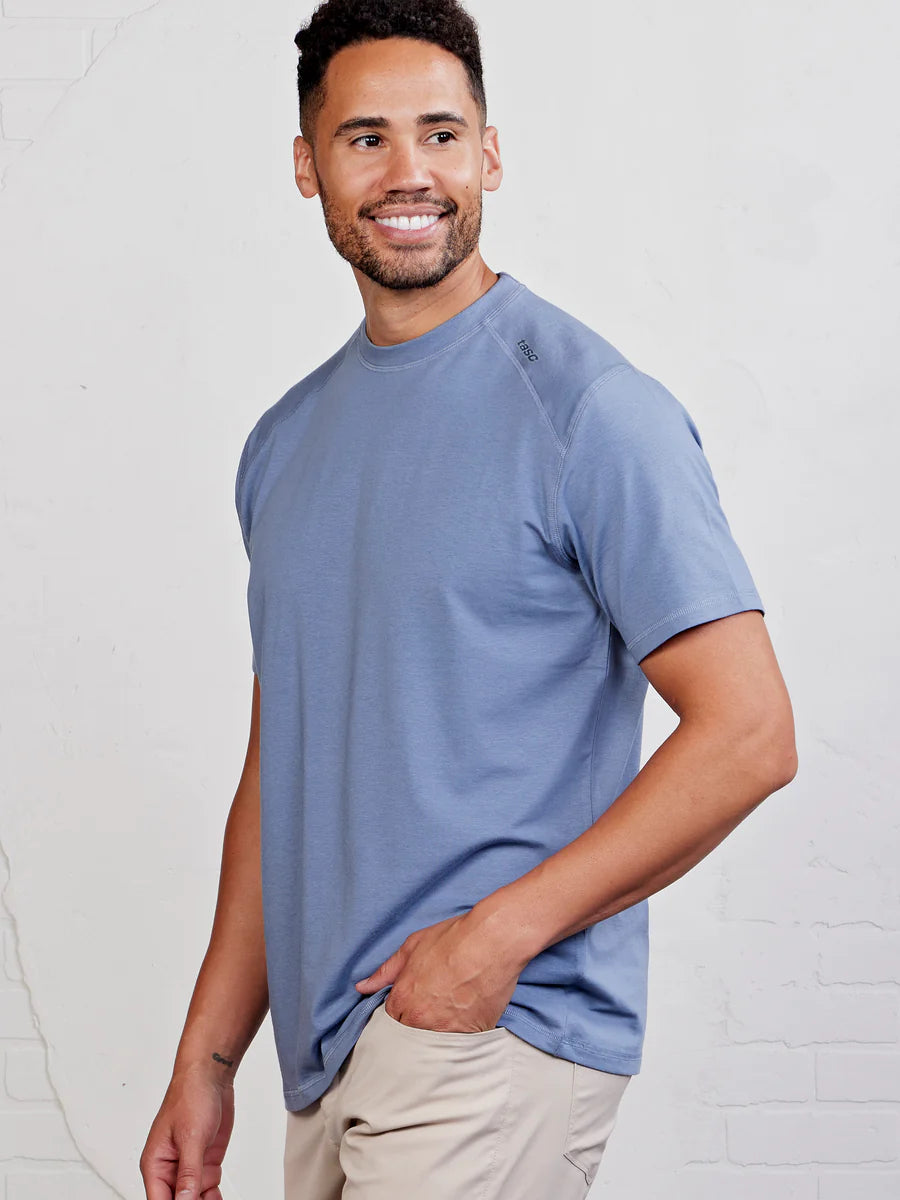 Tasc M SS Carrollton Fitness Tee ANCHOR