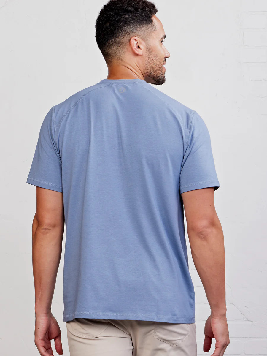Tasc M SS Carrollton Fitness Tee ANCHOR