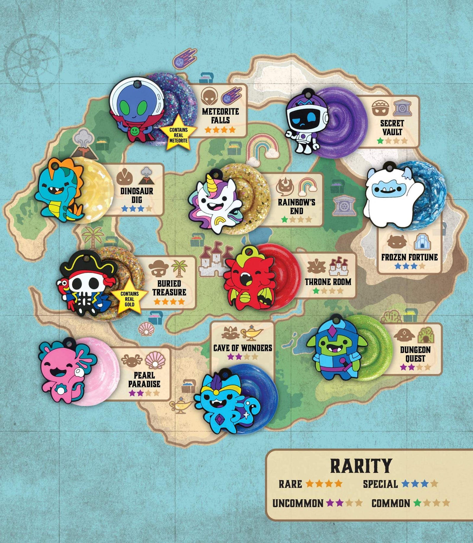 Crazy Aaron's Putty Lost Treature Guardians Mini