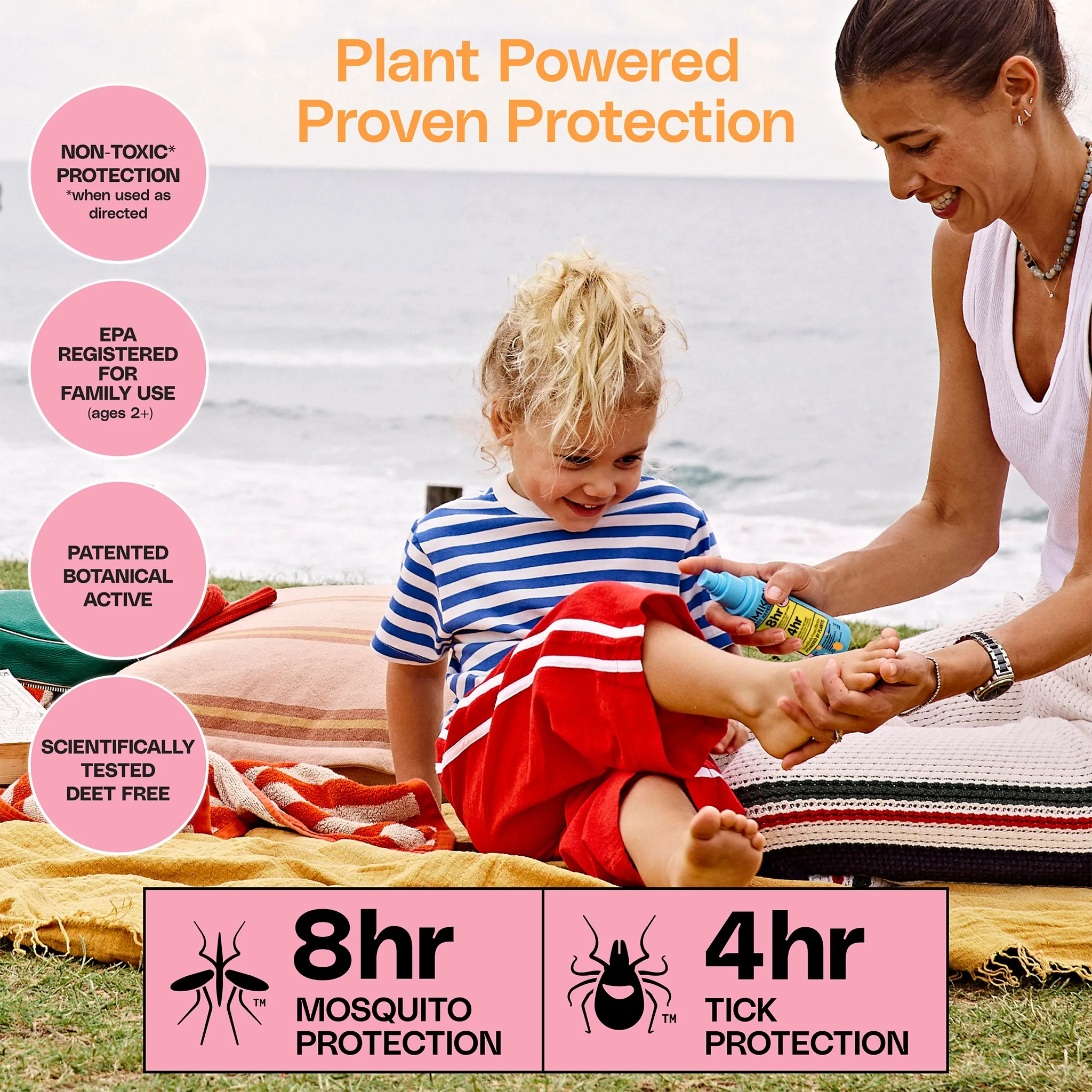 Mimikai Kids Mosquito & Tick Repellent 3.4oz