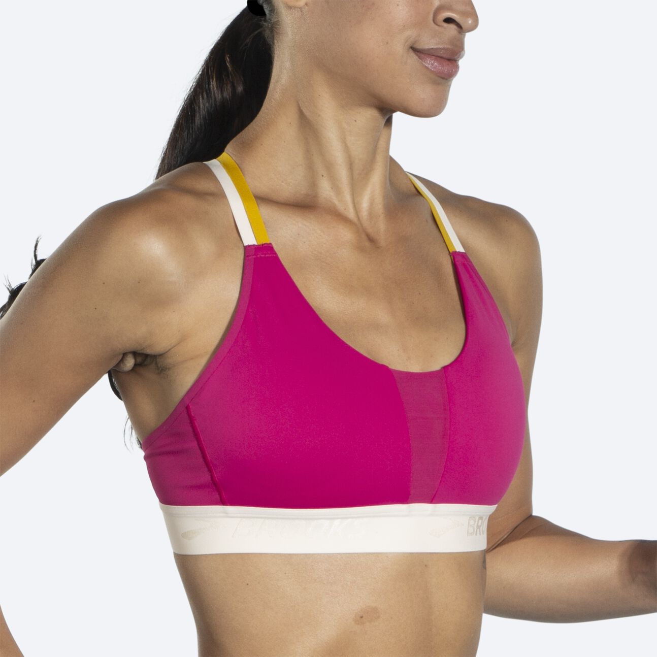 Brooks W Drive Plunge Bra 2.0 MAUVE/SAND/SUNDIAL