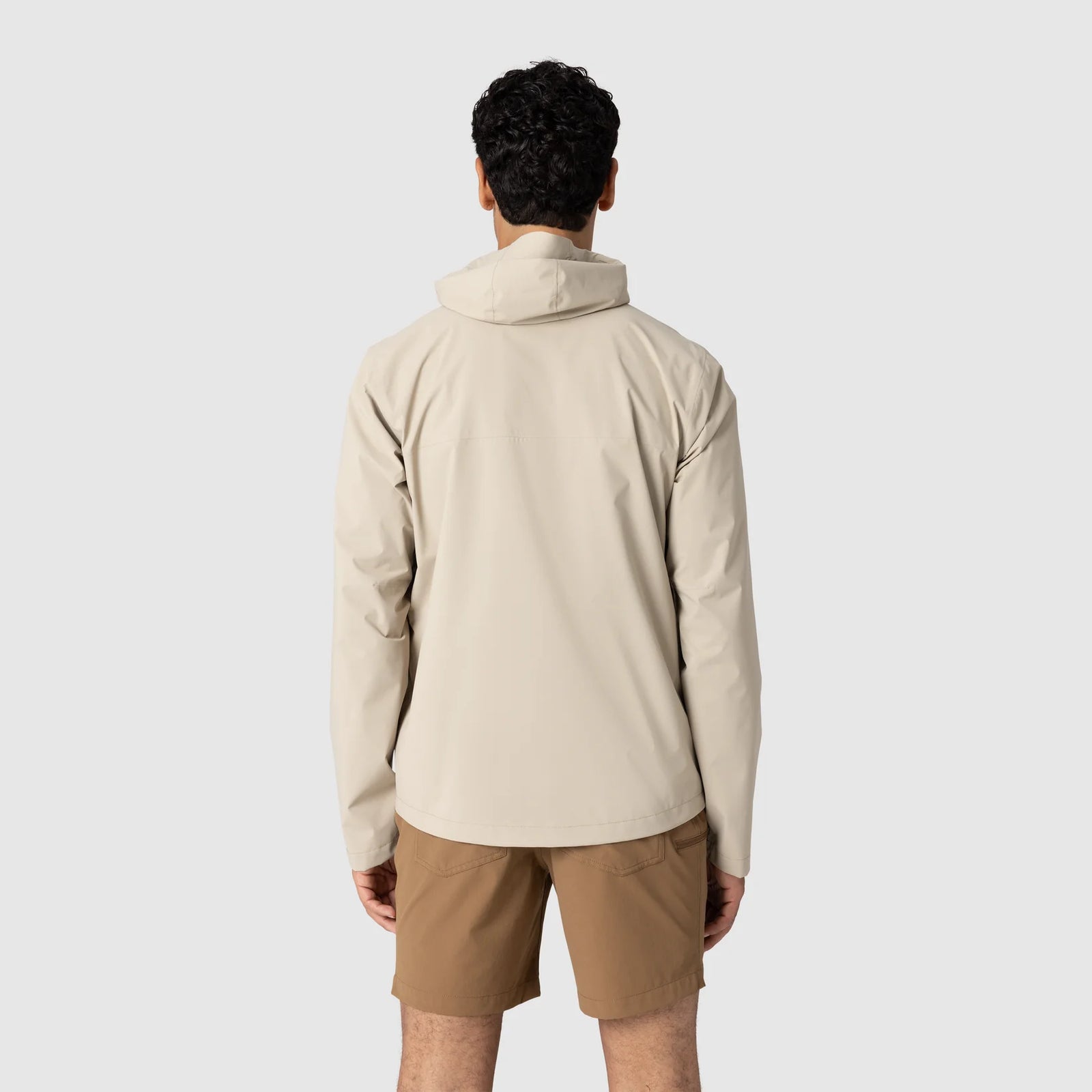 Outdoor Research M Stratoburst Stretch Rain Jacket KHAKI