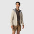 Outdoor Research M Stratoburst Stretch Rain Jacket KHAKI
