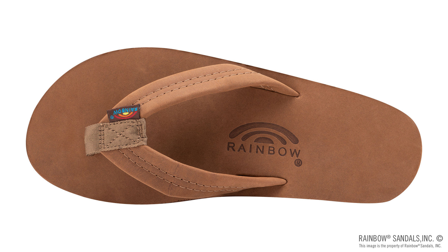 Rainbow W Premier Leather Single Layer REDWOOD