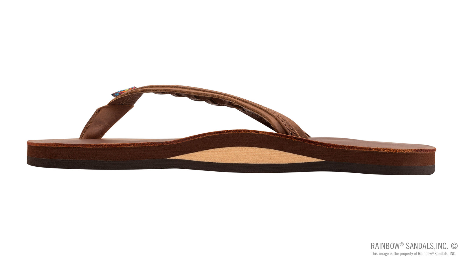 Rainbow W Flirty Braidy Single Layer Premium Leather 1/2
