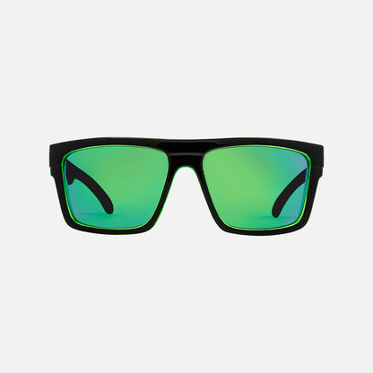 Carve Eyewear Volley GLOSS BLACK/GREEN IRIDIUM