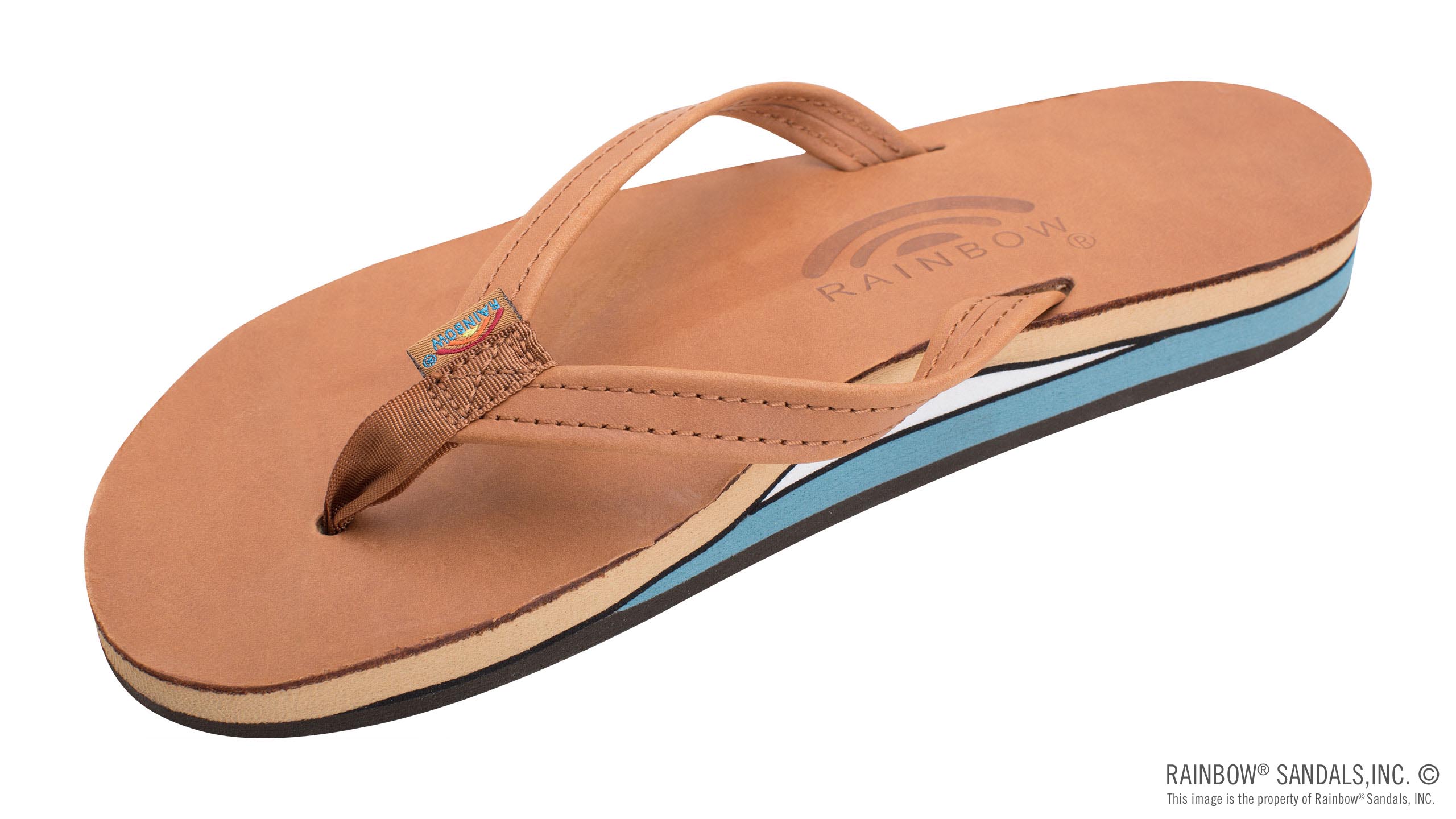 Rainbow M Double Layer Classic TAN/BLUE