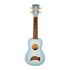 Kala Makala Dolphin Soprano Ukulele LT BLUE BURST