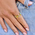 Pura Vida Neon Seed Bead Stretch Ring MULTI