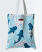 Sand Cloud Shark Ripples Everyday Tote GREY