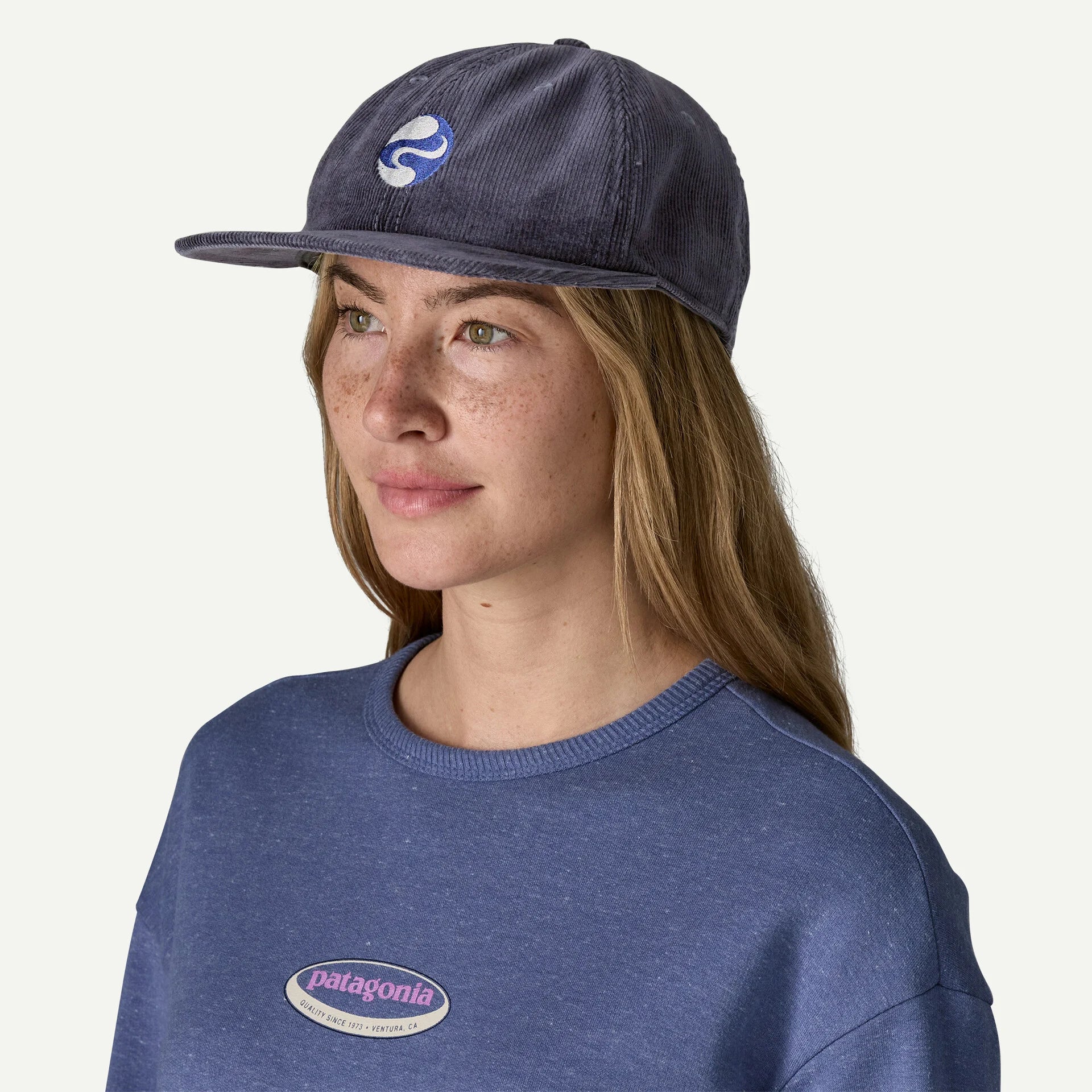 Patagonia Corduroy Cap EARTH FLOW SMOLDER BLUE