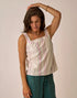 Carve Designs W Liv Stitched Top VIOLET TEXTURE