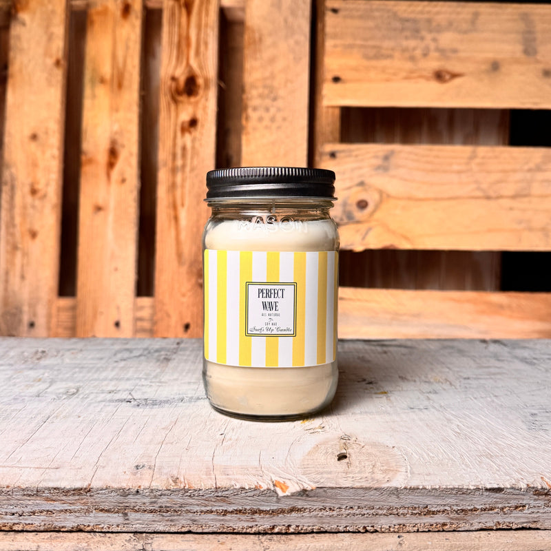 Surf's Up 16 oz Candle Pool Collection PERFECT WAVE