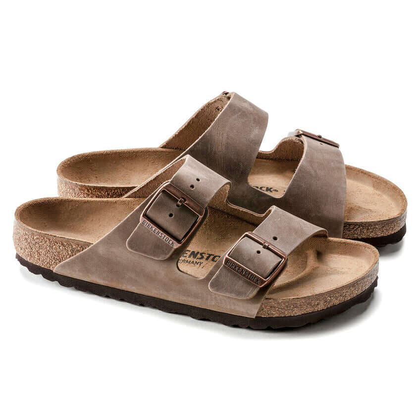 Birkenstock W Arizona SFB Oiled Leather TOBACCO - NARROW