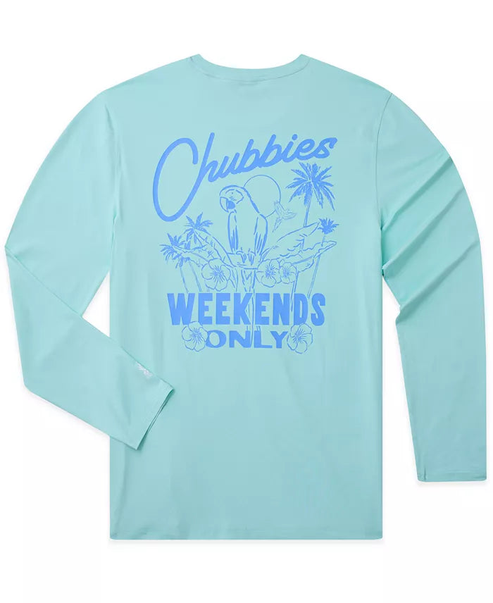 Chubbies M LS Sun Crew THE WEEKENDS ONLY