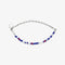 Pura Vida Homes For Troops Stretch Bracelet SILVER